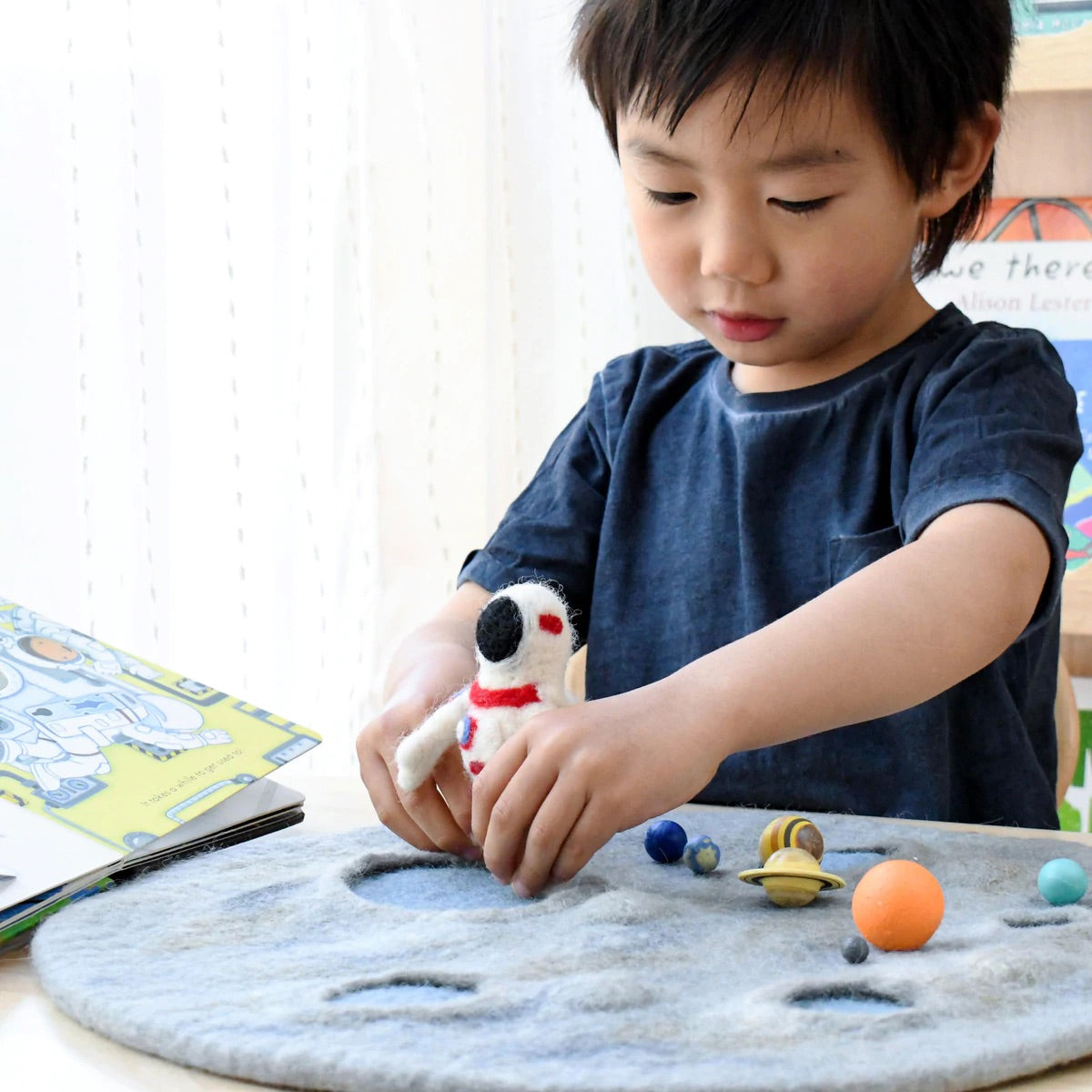 Tara Treasures | Playscape - Moon Crater with Astronaut