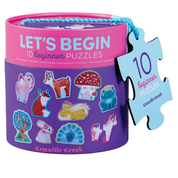 Crocodile Creek | 2pc 'Let's Begin' Puzzles (various)