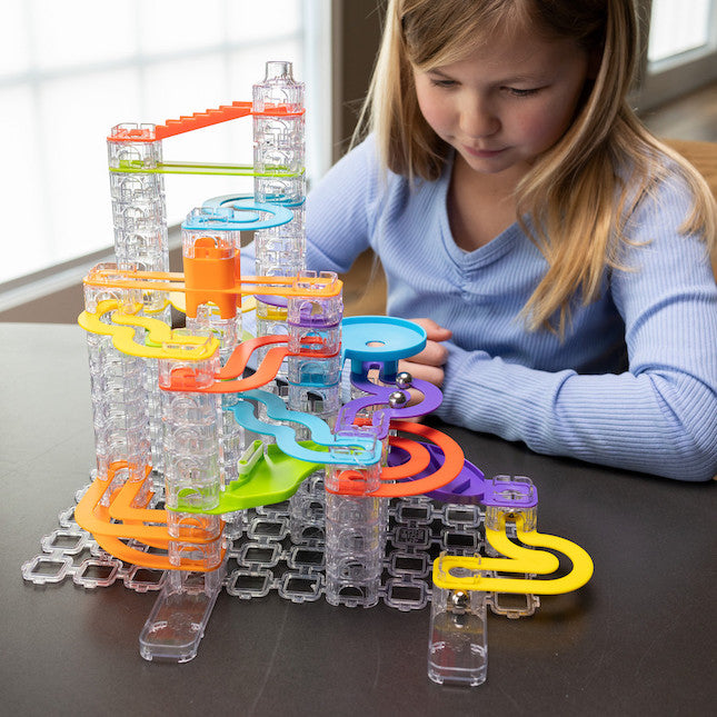 Fat Brain Toys | Trestle Tracks (Deluxe)