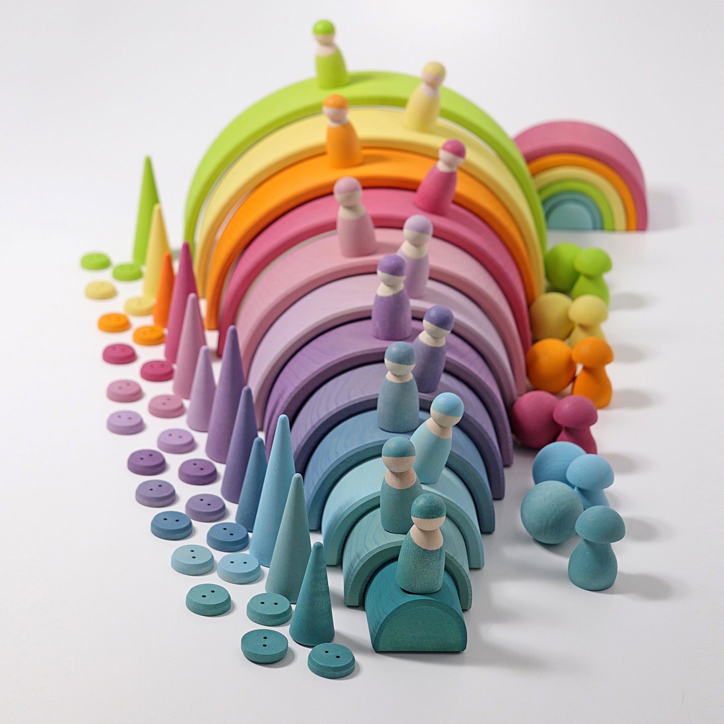 GRIMMS | Large Rainbow (Pastel)