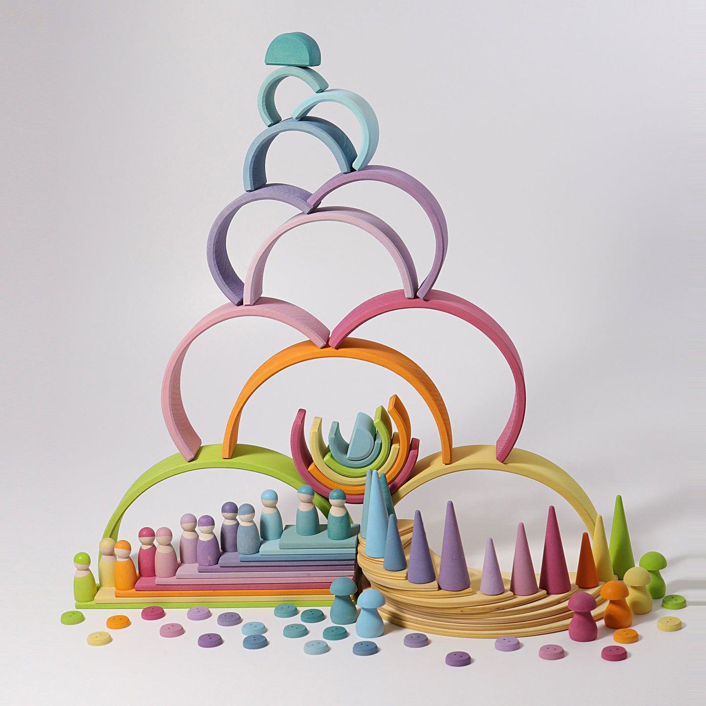 GRIMMS | Large Rainbow (Pastel)