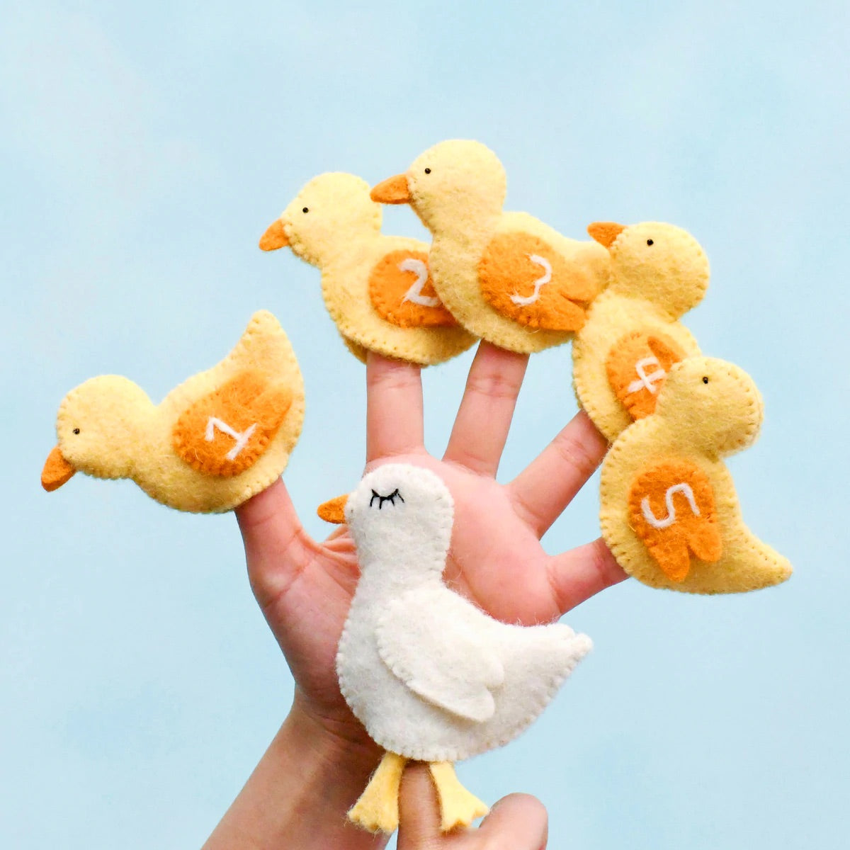 Tara Treasures | Finger Puppet Set - Five Little Ducks