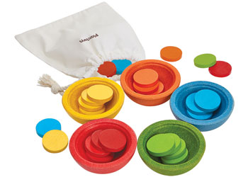 Plan Toys | Sort & Count Cups