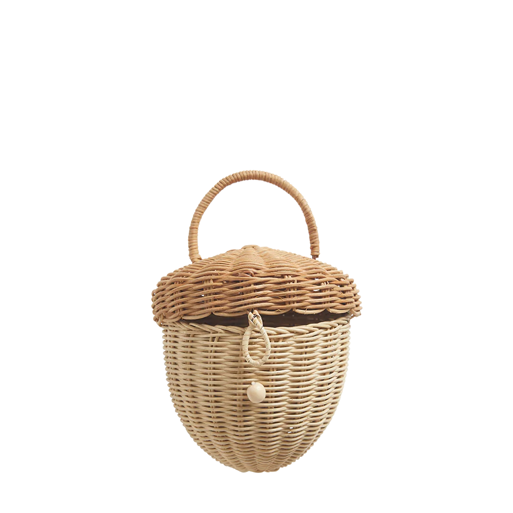 Olli Ella | Rattan Acorn Bag