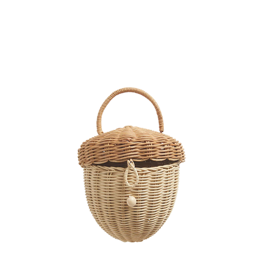 Olli Ella | Rattan Acorn Bag