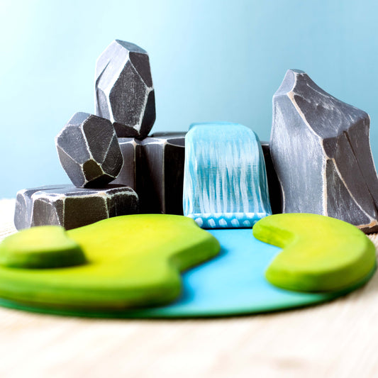 Bumbu | River SET (Plate, Waterfall, Rocks)