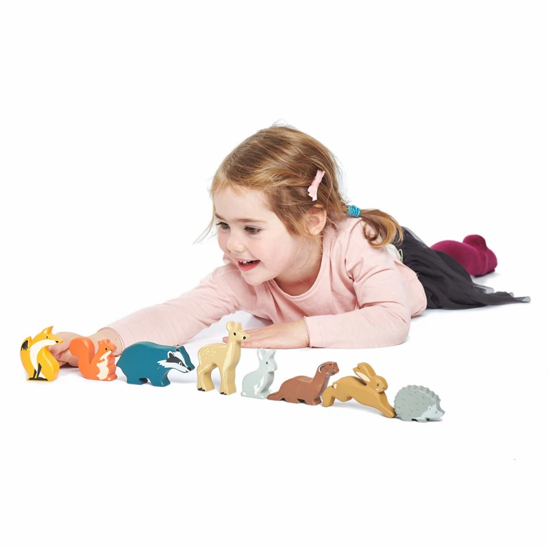 Tender Leaf | Woodland Animals Shelf Set
